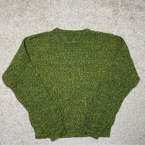 Universal Thread Mock Neck Sweater (Olive / Yellow) Women's Size XS